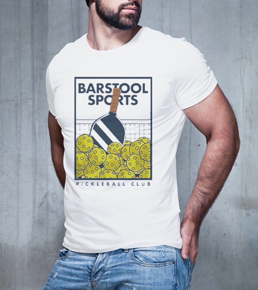 Pickleball Club Paddle And Balls T-Shirt