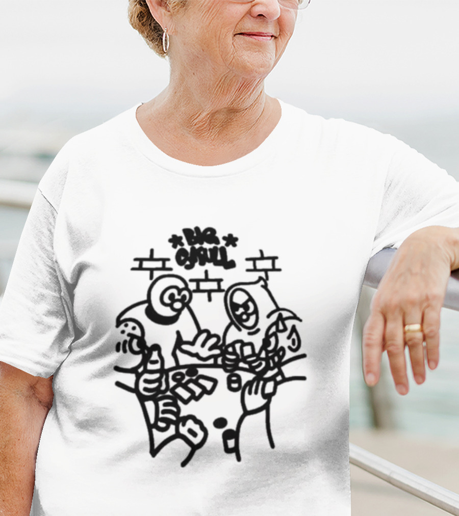Big Skull Studio Big Skull Poker Game Street T-Shirt