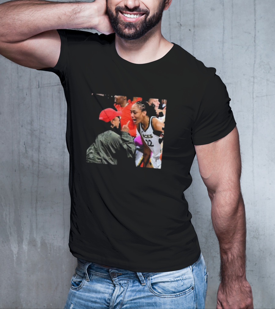 A’ja Wilson Dawn Staley Las Vegas Aces And Anxiety T-Shirt