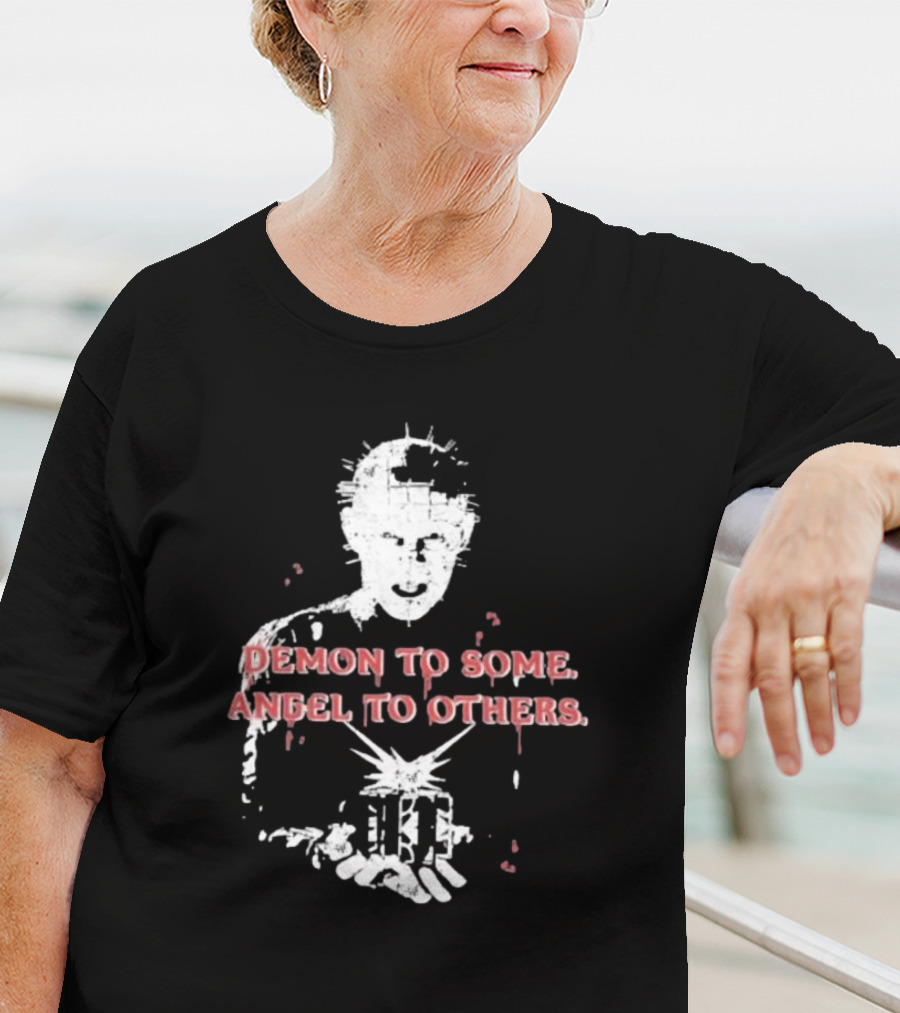 Demon To Some Angel To Others Hellraiser Puzzle Box T-Shirt