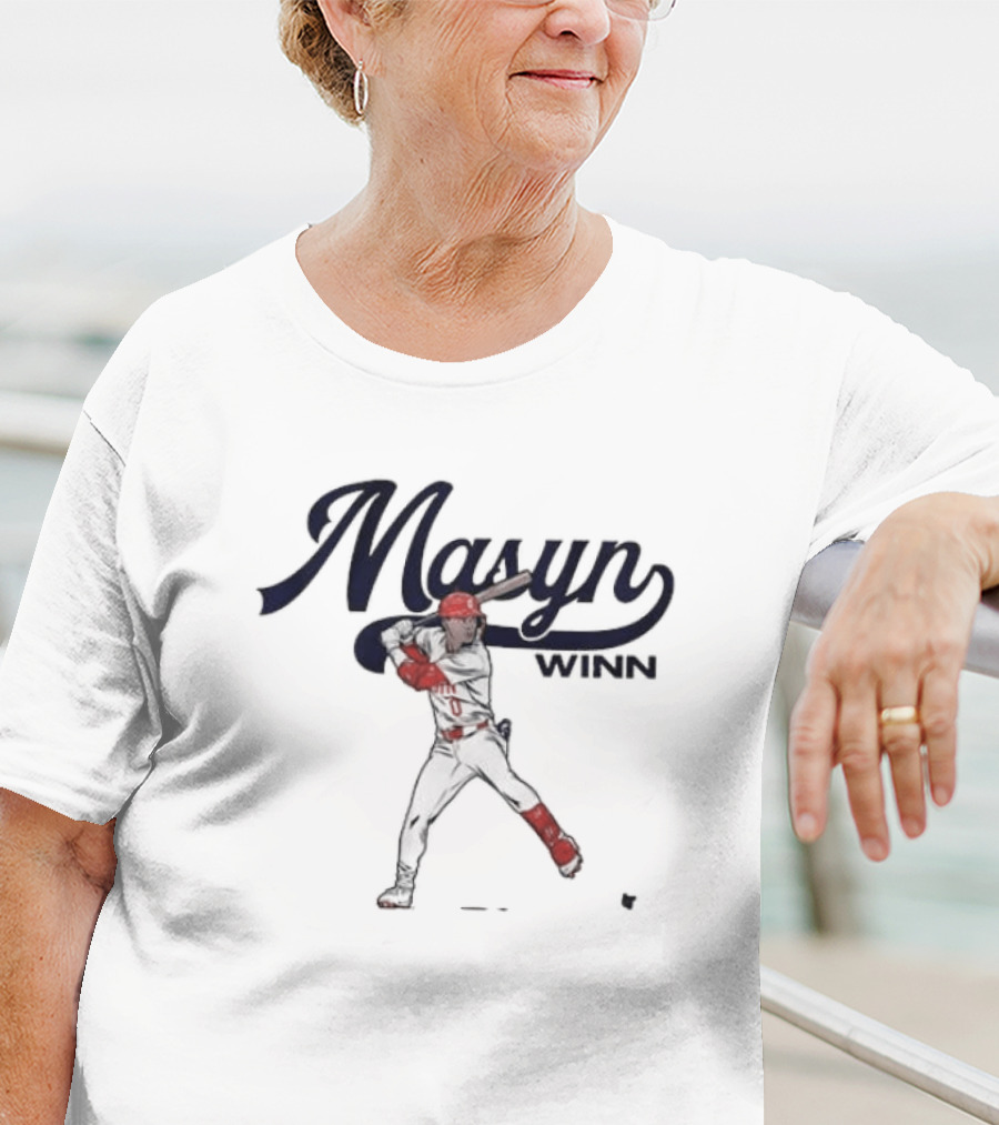 Masyn Winn Baseball Swing T-Shirt