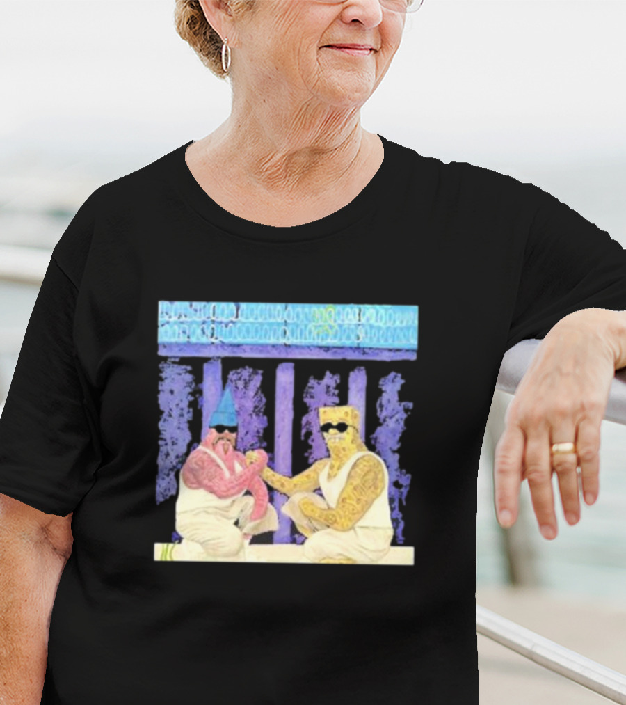 Mi Riqueza Ariel Camacho Greek Style Illustrative Scene T-Shirt
