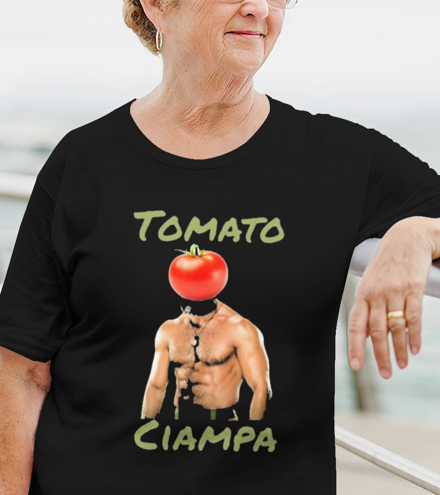 Tomato Ciampa Man Head Bodybuilder T-Shirt