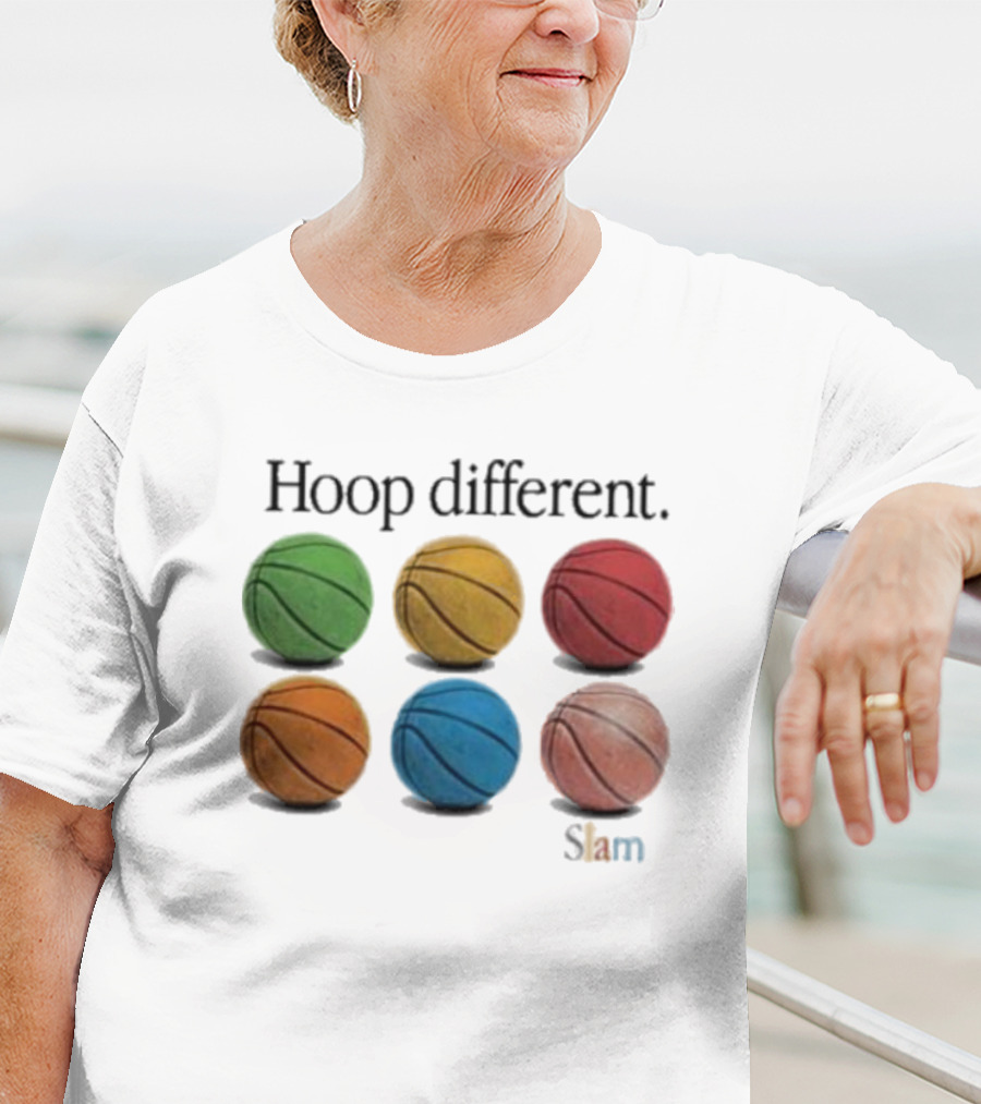 Kate Martin Hoop Different Slam Basketball Multicolor Balls T-Shirt