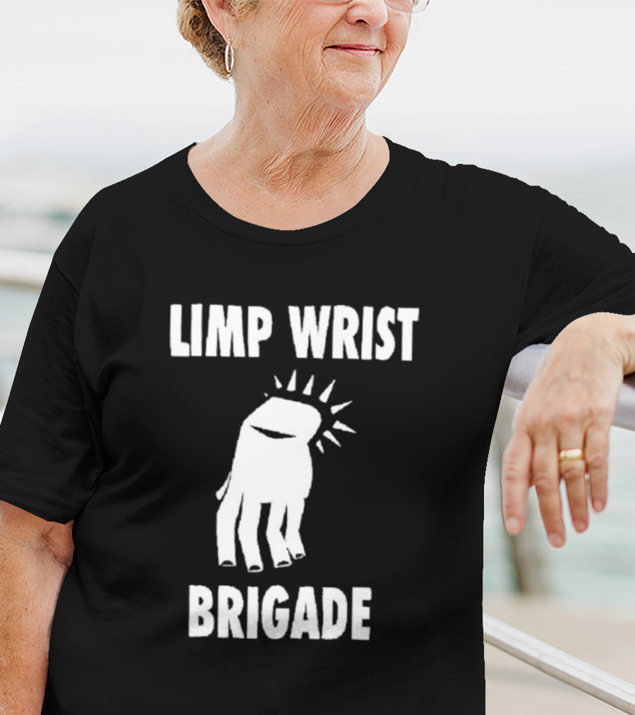 Limp Wrist Brigade Sunshine Clenched Fist T-Shirt