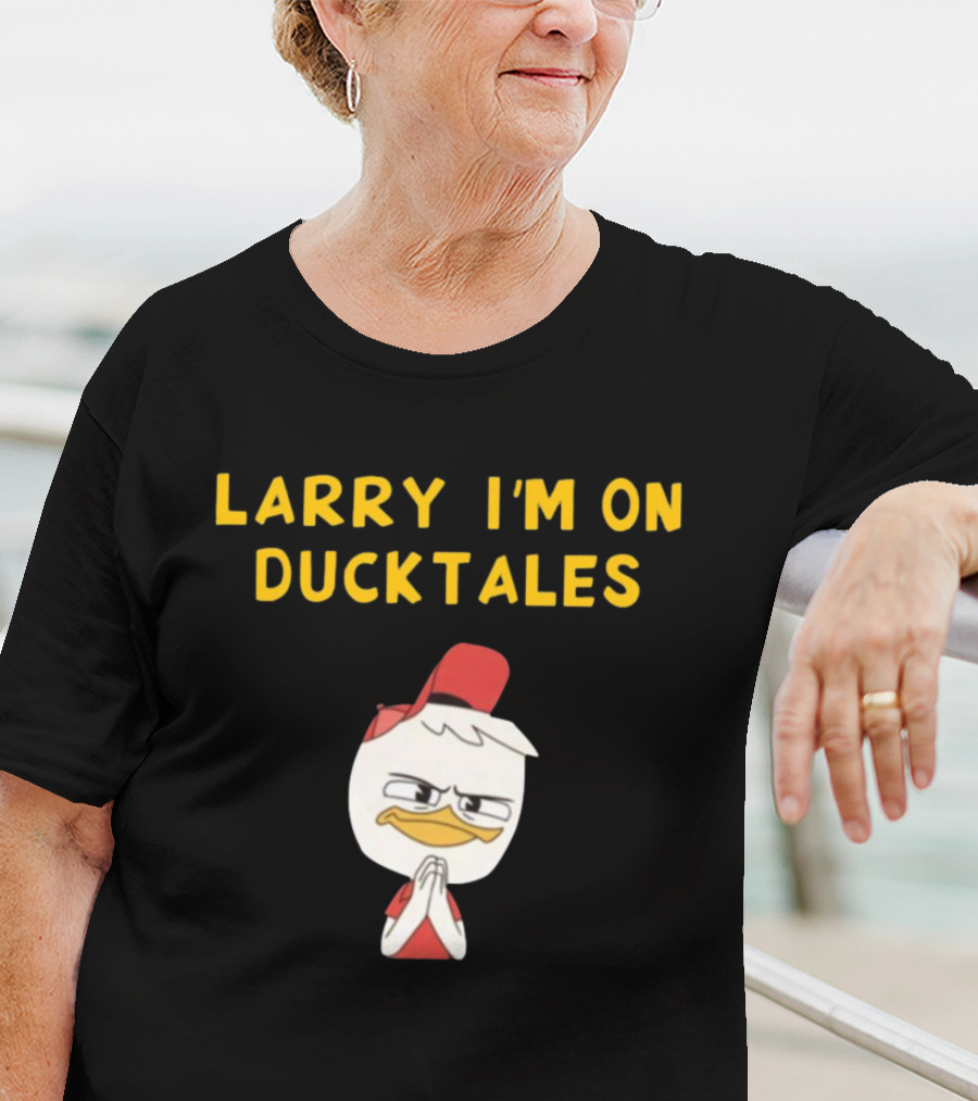LARRY I'M ON DUCKTALES DUCK IN RED HAT T-Shirt
