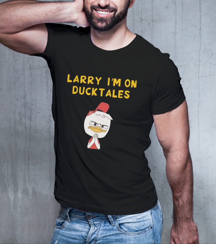 LARRY I'M ON DUCKTALES DUCK IN RED HAT T-Shirt