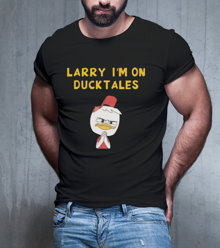 LARRY I'M ON DUCKTALES DUCK IN RED HAT T-Shirt