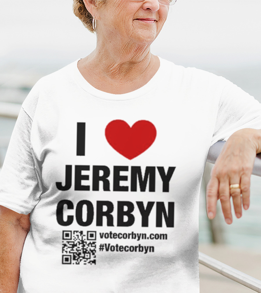 I Love Jeremy Corbyn VoteCorbyn.com #VoteCorbyn T-Shirt