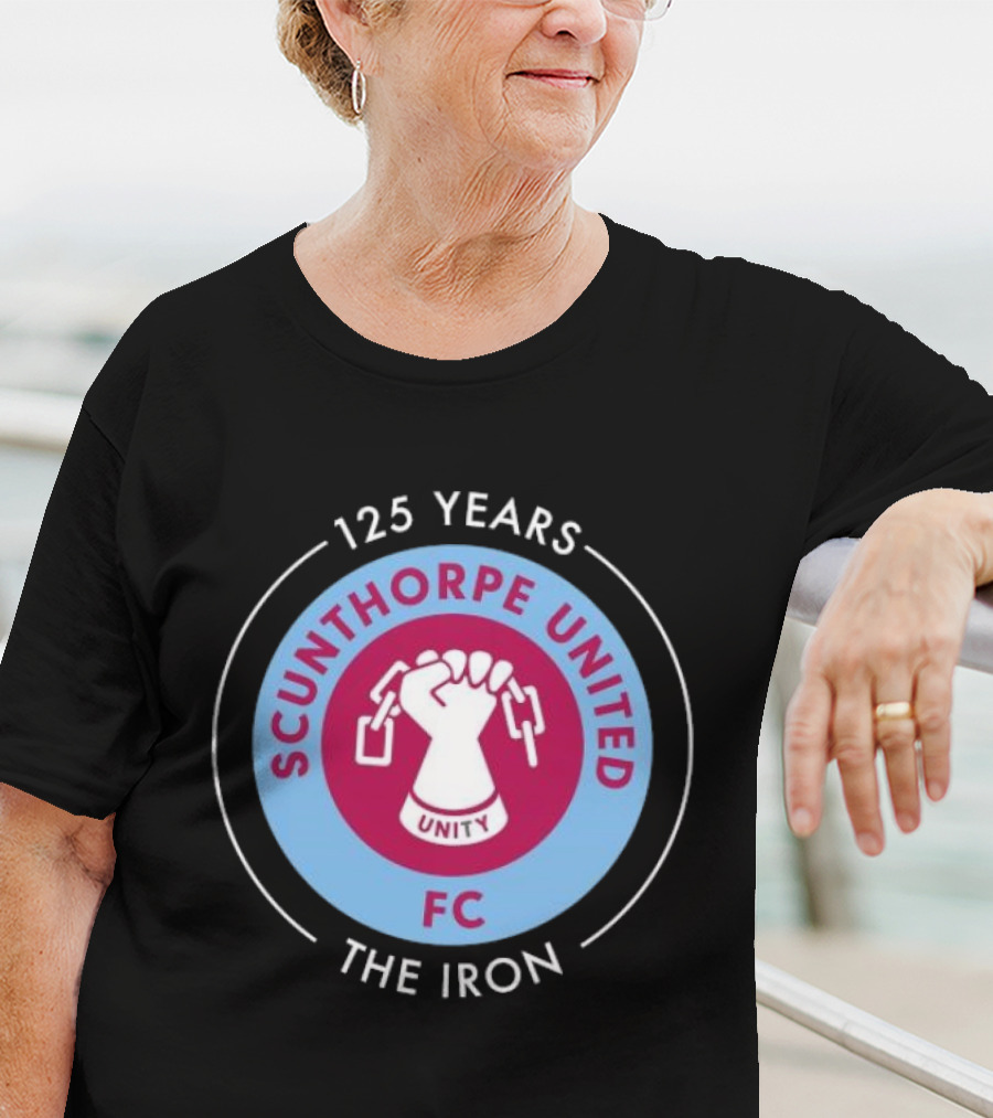 125 Years Scunthorpe United FC The Iron Unity T-Shirt