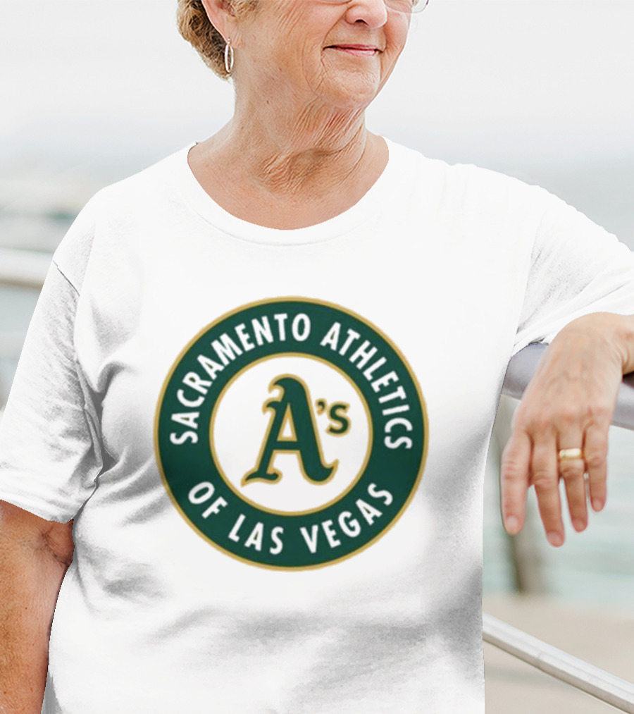 Todd Radom Sacramento Athletics A's Of Las Vegas T-Shirt