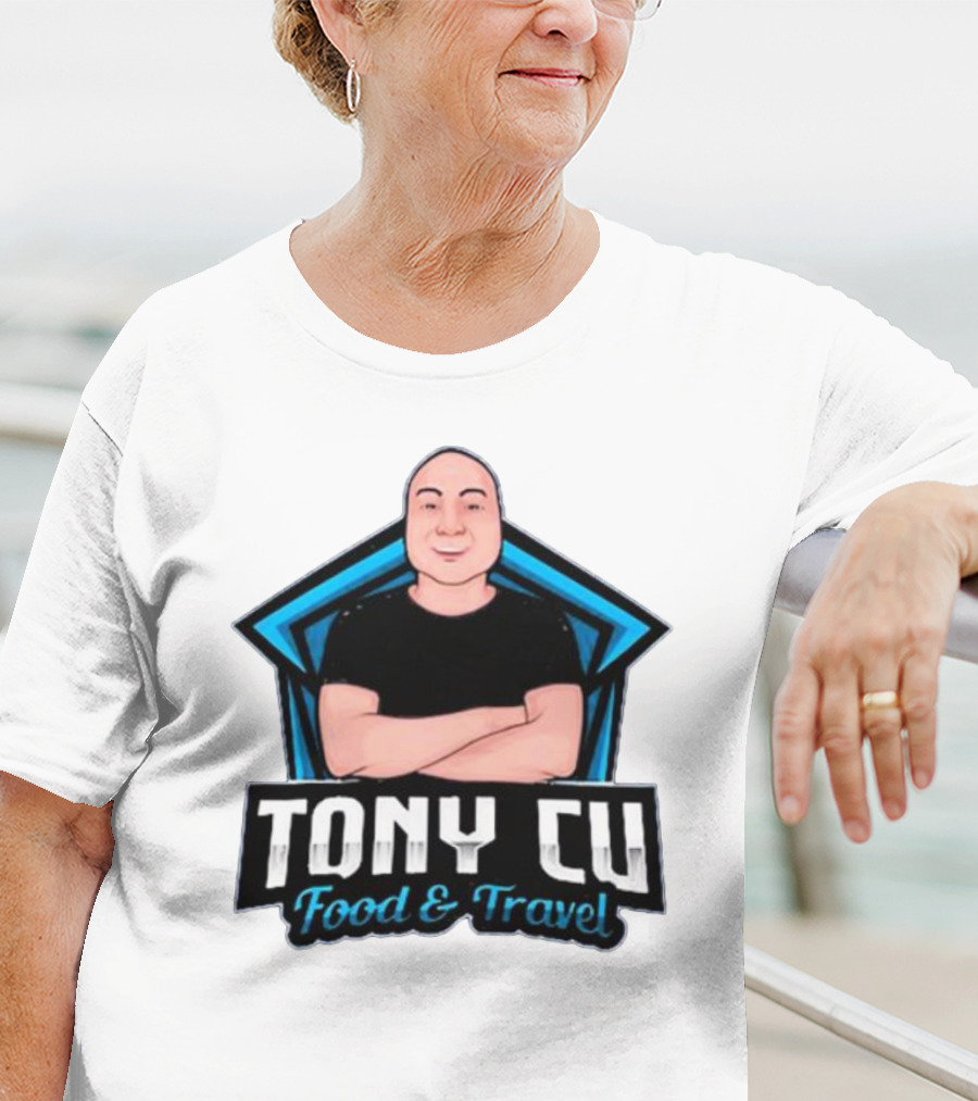 Tony Cu Food And Travel Egg Roll King T-Shirt