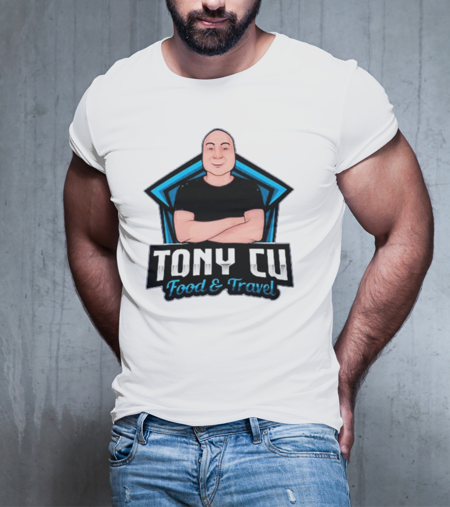 Tony Cu Food And Travel Egg Roll King T-Shirt