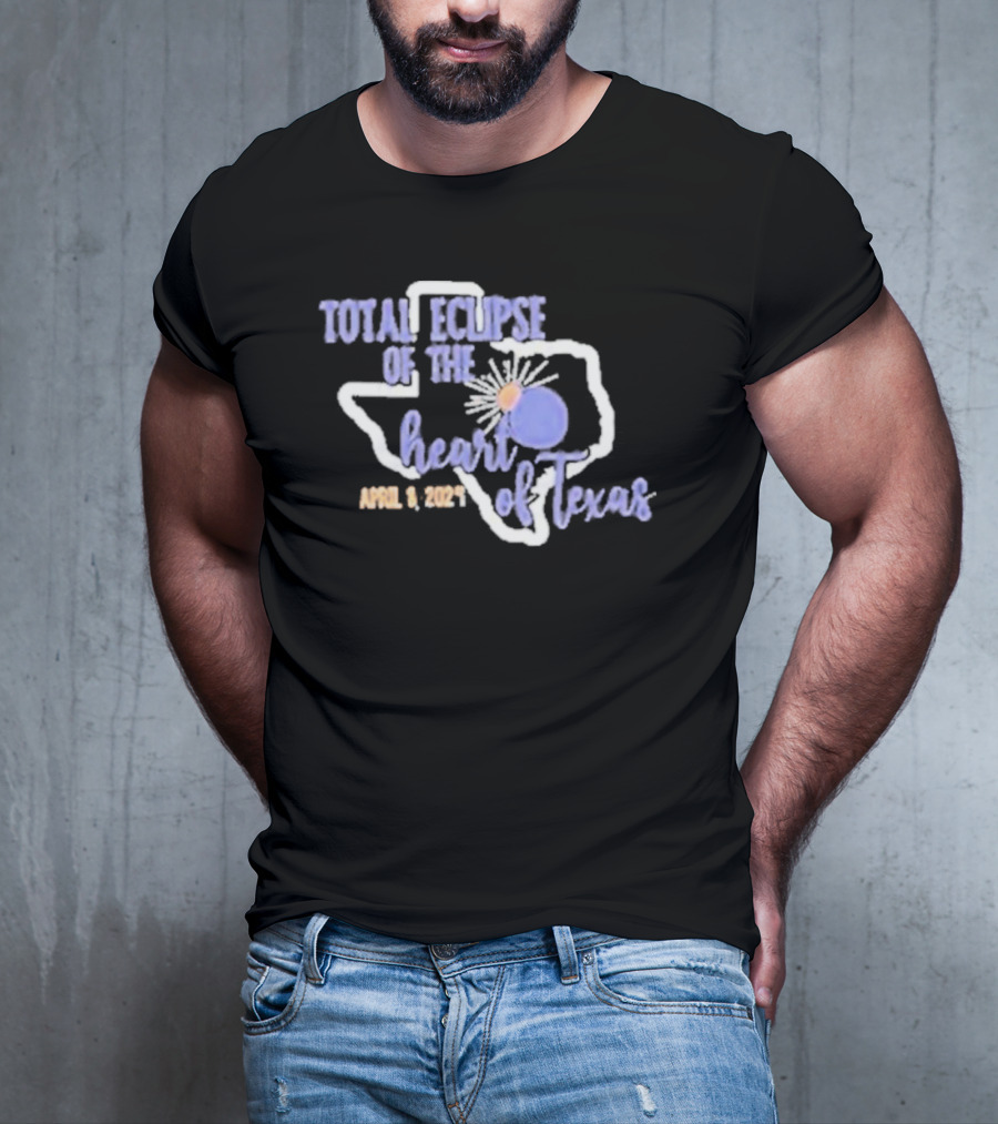 Total Eclipse Of The Heart Of Texas April 8 T-Shirt