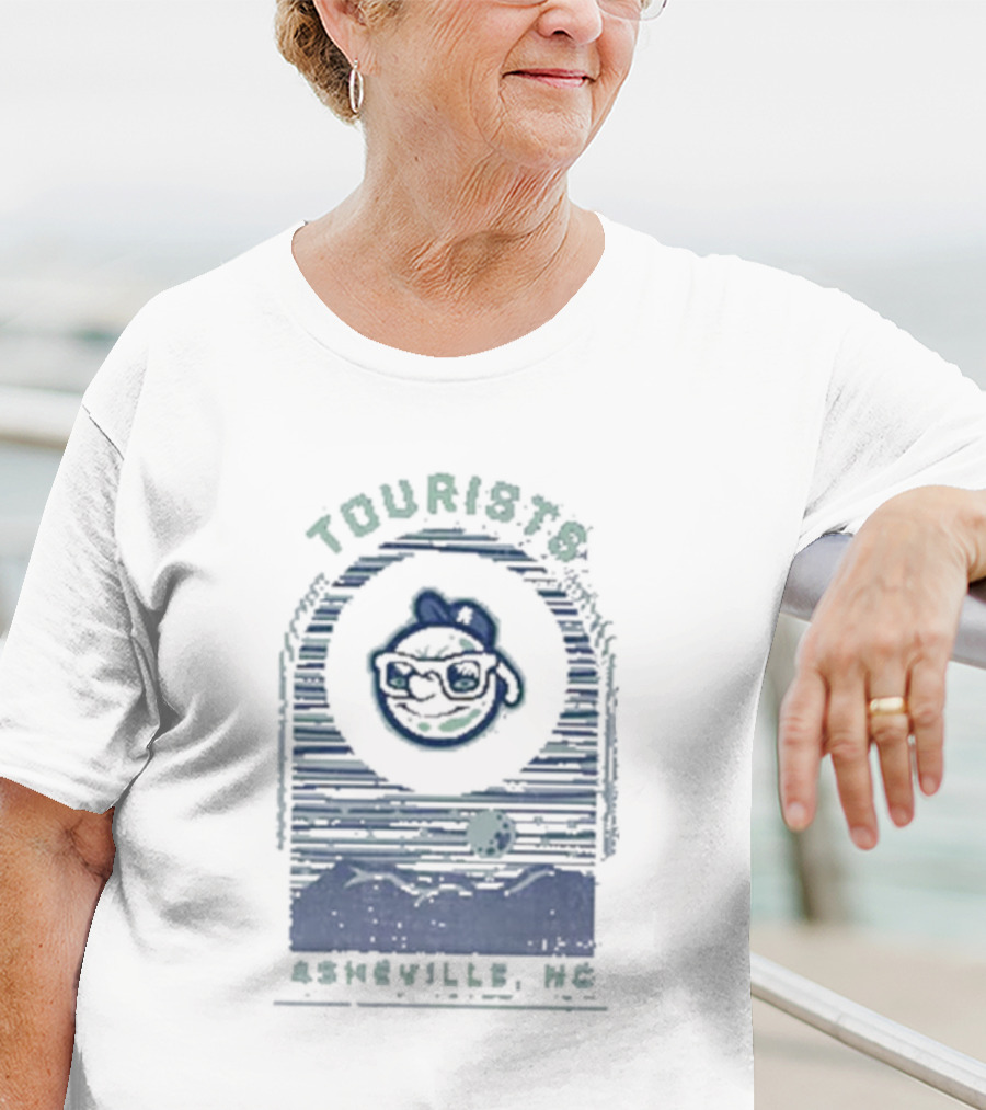 Tourists Skyline Asheville NC T-Shirt