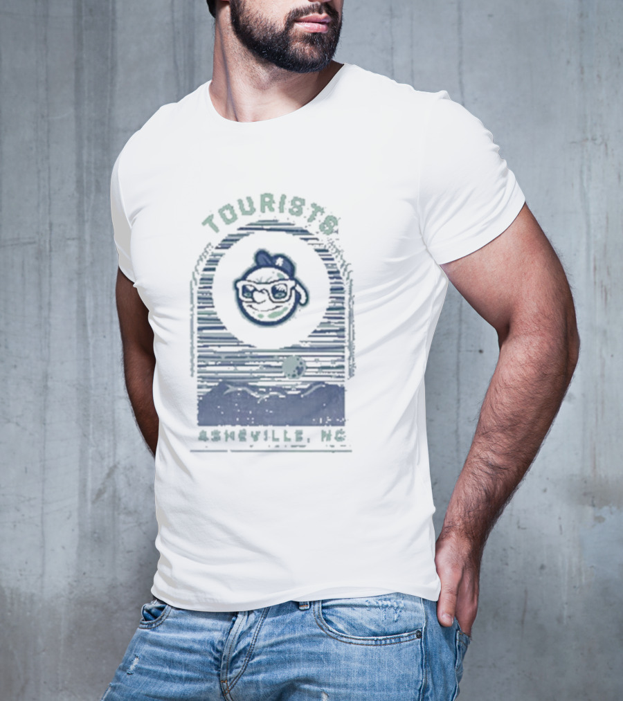 Tourists Skyline Asheville NC T-Shirt