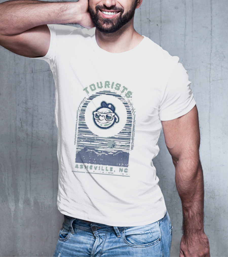 Tourists Skyline Asheville NC T-Shirt