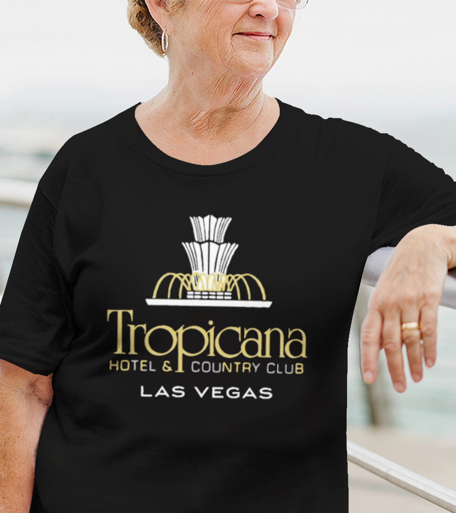 Tropicana Hotel And Country Club Las Vegas Fountain T-Shirt