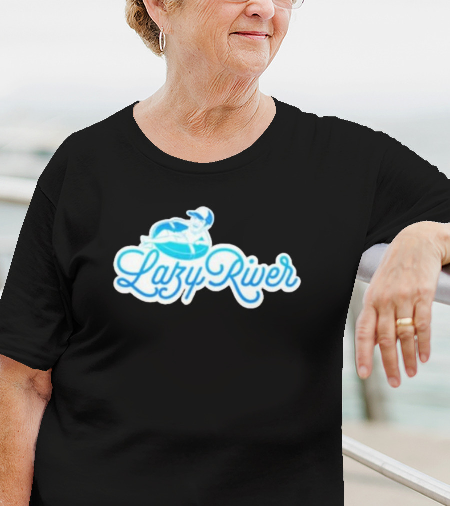Lebatardaf Lazy River Floating Fun T-Shirt