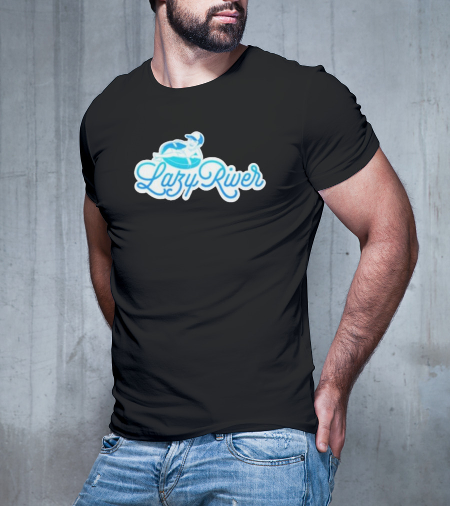Lebatardaf Lazy River Floating Fun T-Shirt