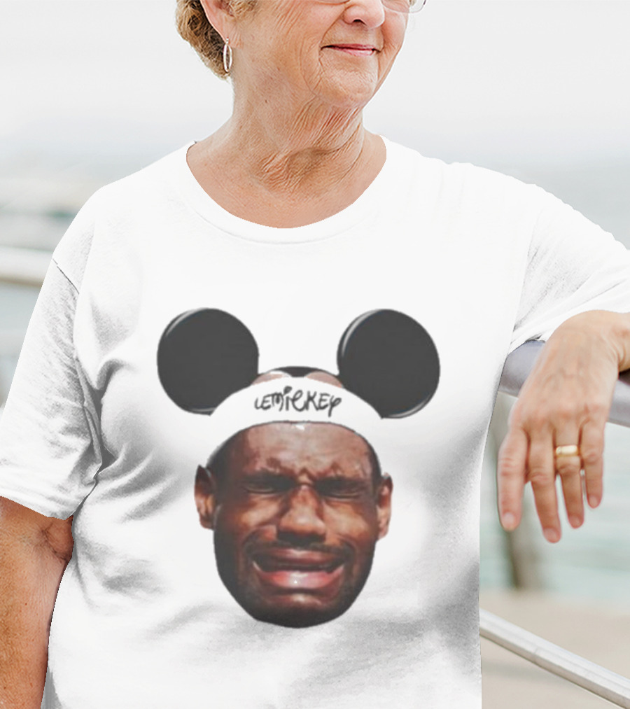 Lebron James Lemickey Crying Meme T-Shirt