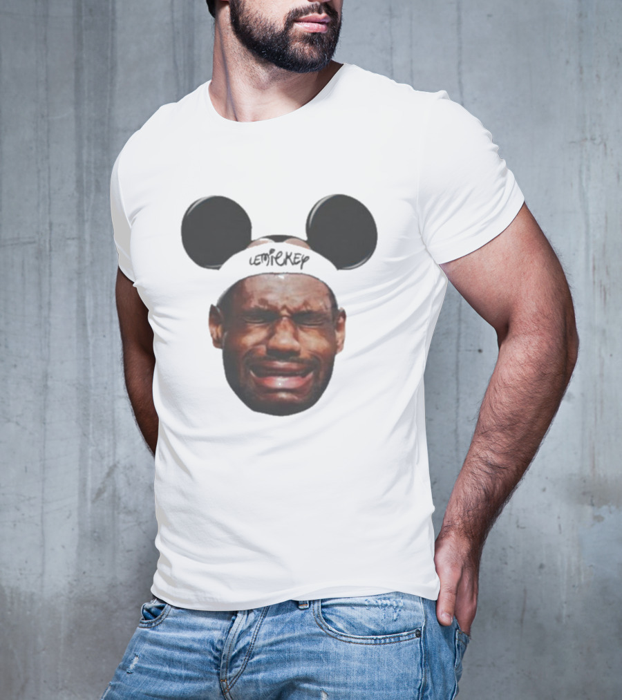 Lebron James Lemickey Crying Meme T-Shirt