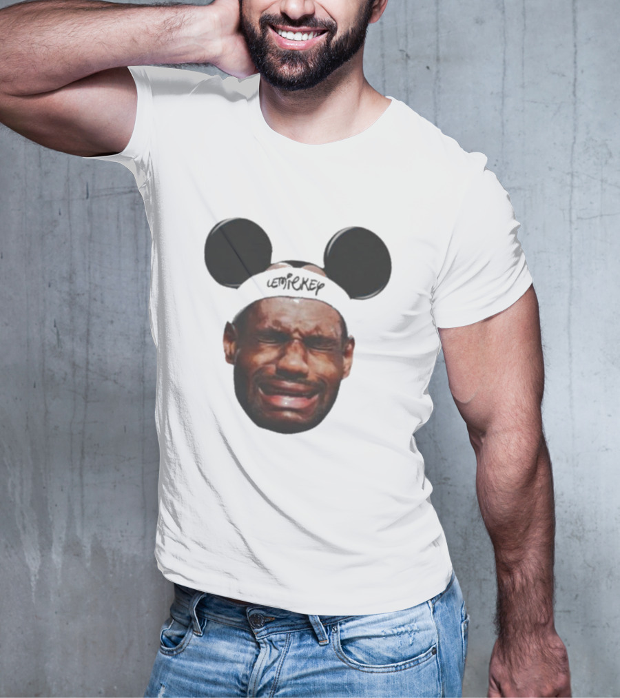 Lebron James Lemickey Crying Meme T-Shirt