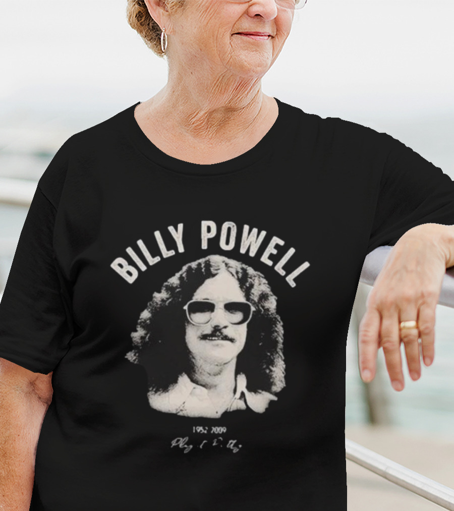 Lynyrd Skynyrd Billy Powell 1952 2009 Retro T-Shirt