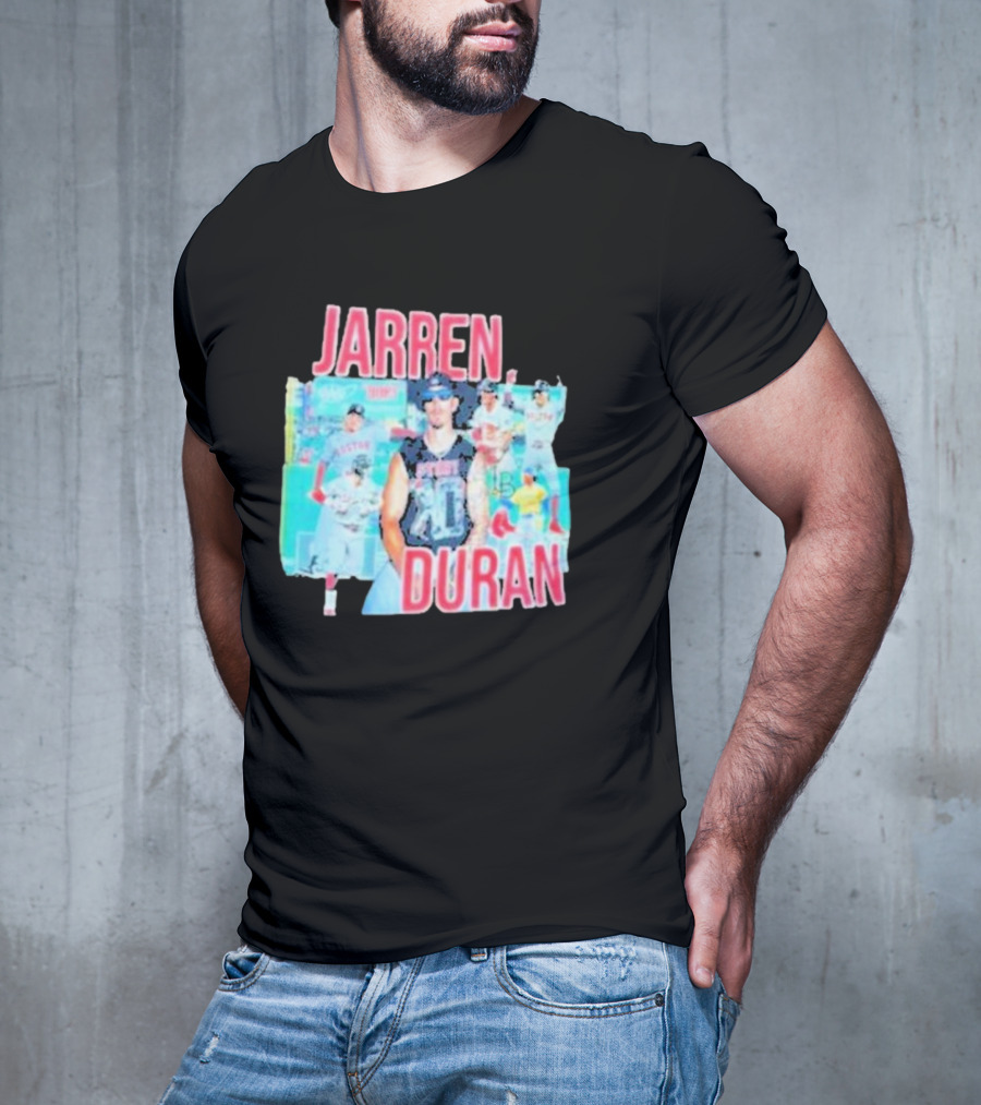 Jarren Duran Baseball Collage Sports T-Shirt