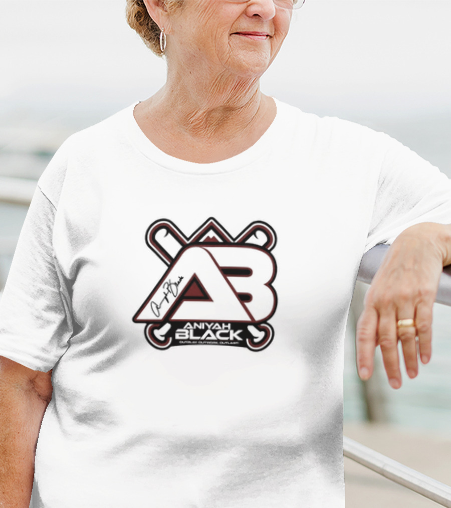 NIL Merch AB Hockey Sticks Aniyah Black T-Shirt