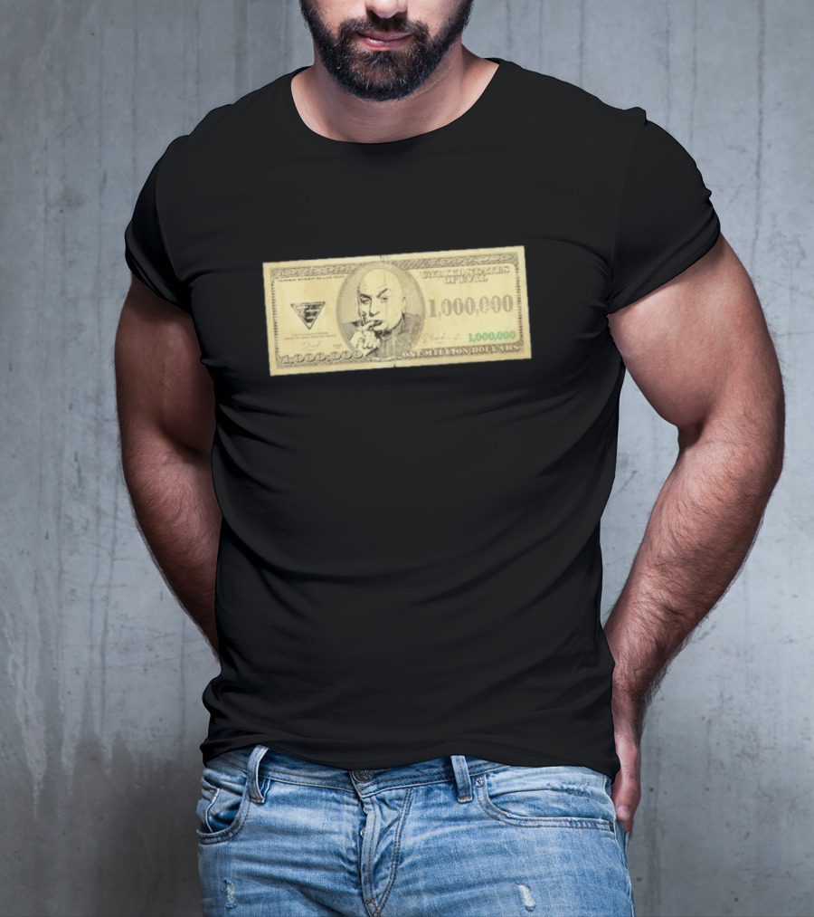 One Million Dollars Meme Money Funny Parody Bill T-Shirt