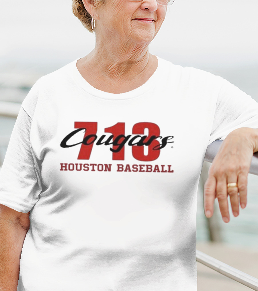 713 Cougars Houston Baseball T-Shirt