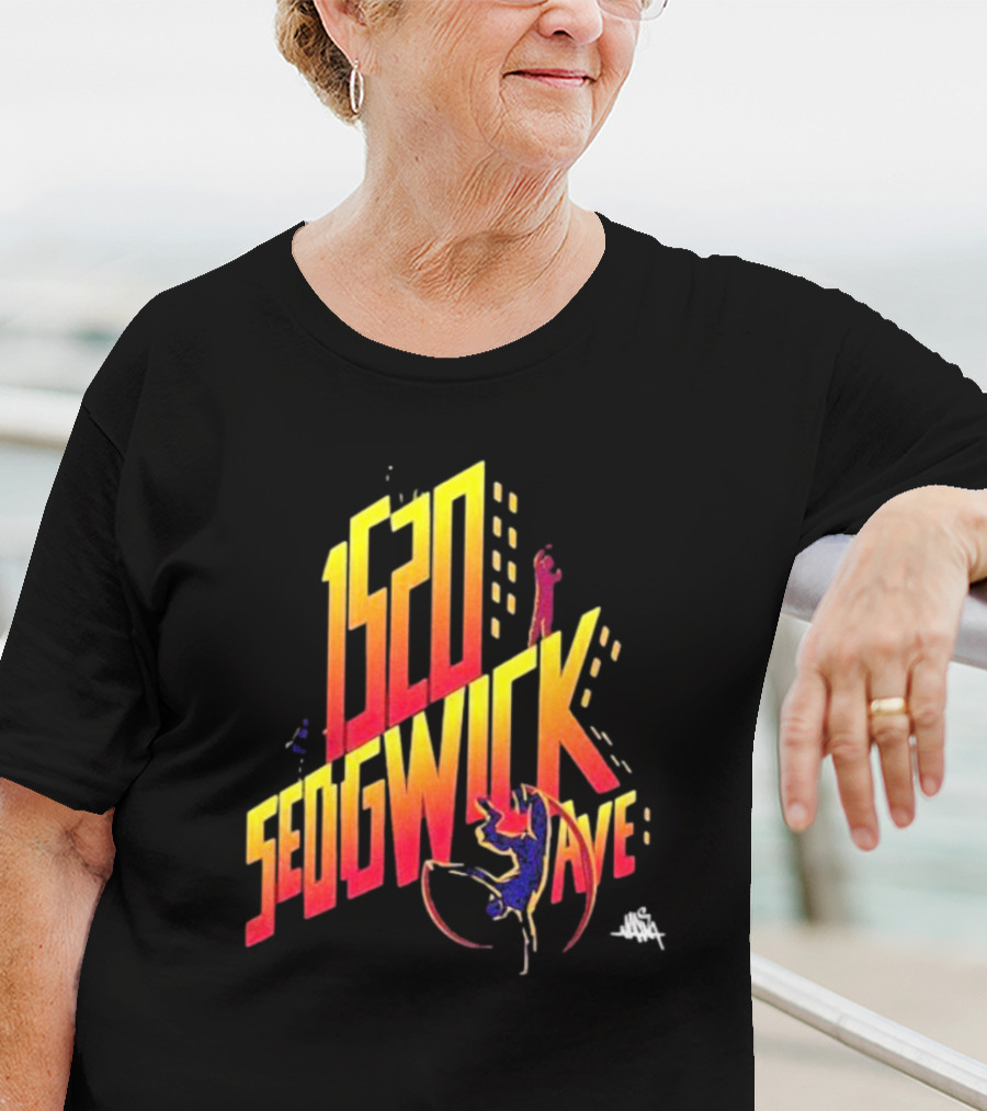 1520 Sedgwick Ave Hip Hop Beat Street T-Shirt