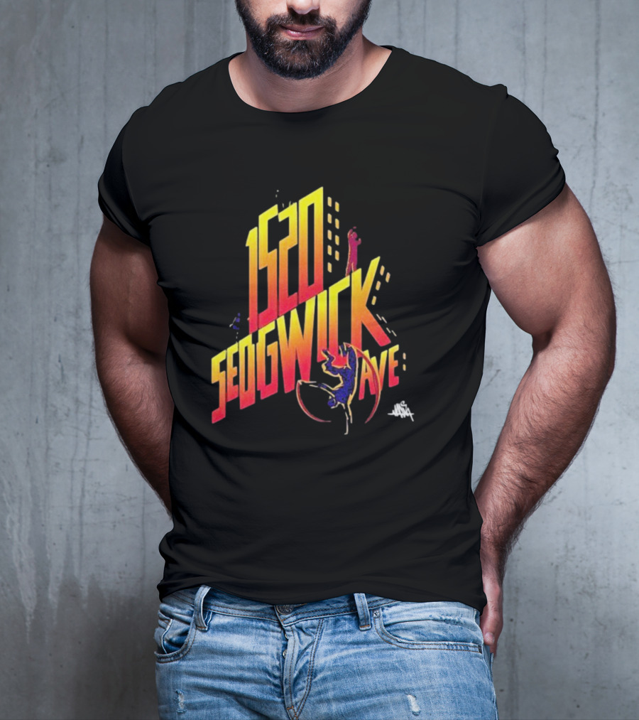 1520 Sedgwick Ave Hip Hop Beat Street T-Shirt