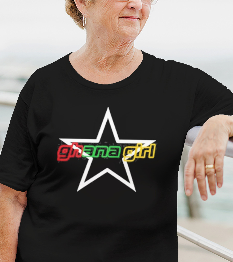 Ghana Girl Star T-Shirt