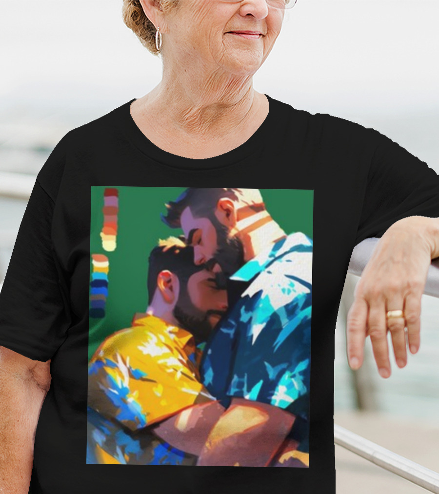Ego Rodriguez Colours Pride Men's Embrace T-Shirt