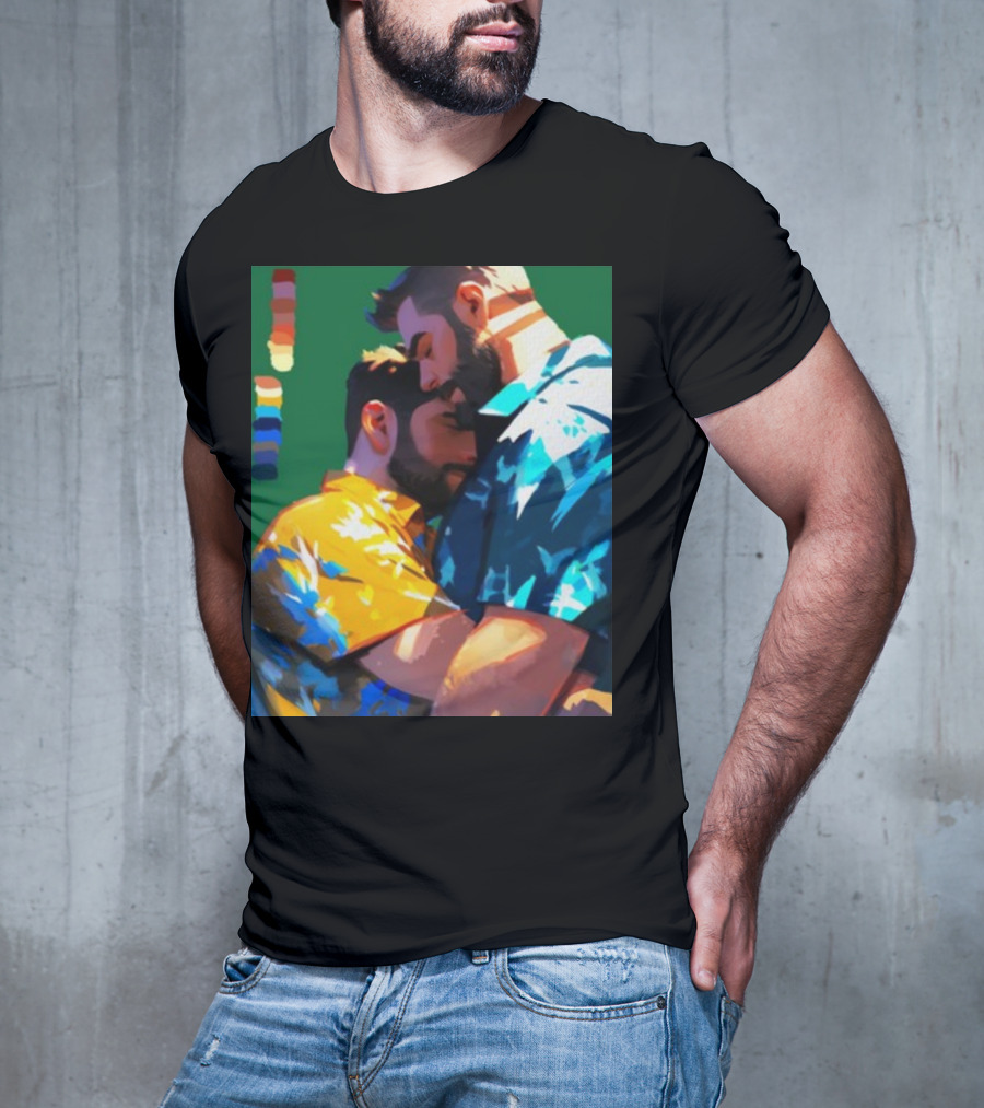 Ego Rodriguez Colours Pride Men's Embrace T-Shirt