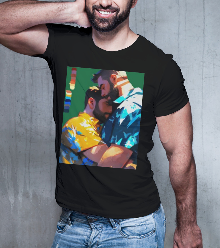 Ego Rodriguez Colours Pride Men's Embrace T-Shirt