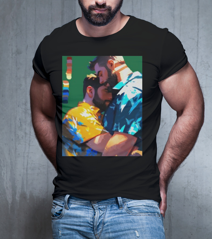 Ego Rodriguez Colours Pride Men's Embrace T-Shirt
