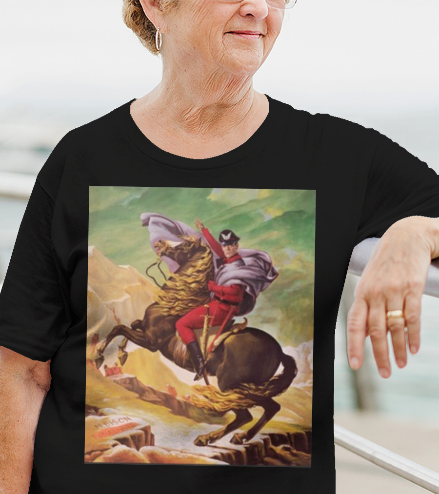 Maximilian Dood Raul Julia M Bison Crossing The Alps T-Shirt