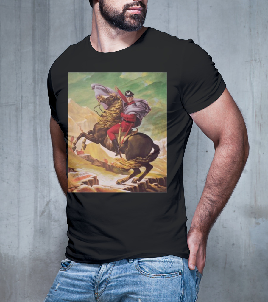 Maximilian Dood Raul Julia M Bison Crossing The Alps T-Shirt