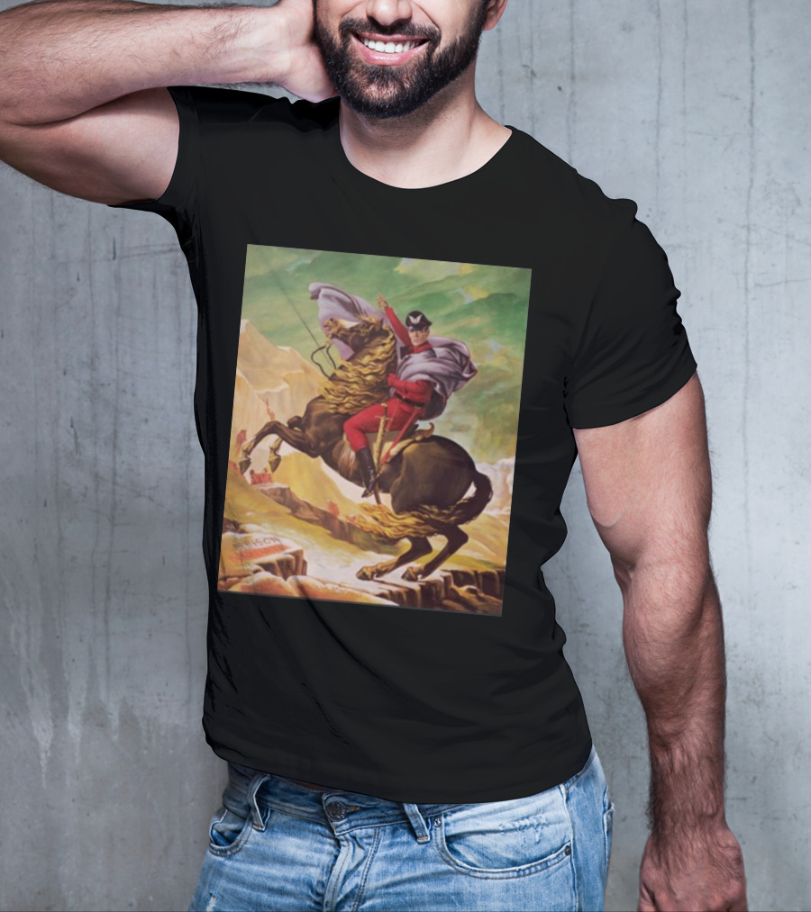 Maximilian Dood Raul Julia M Bison Crossing The Alps T-Shirt