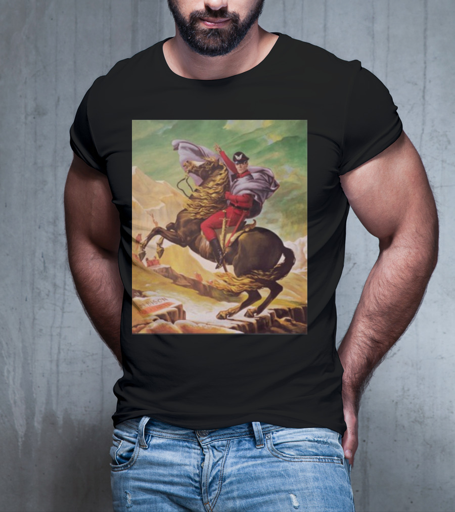 Maximilian Dood Raul Julia M Bison Crossing The Alps T-Shirt