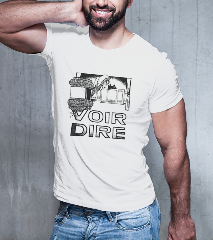 Voir Dire Earl Courtroom Gavel Scene T-Shirt