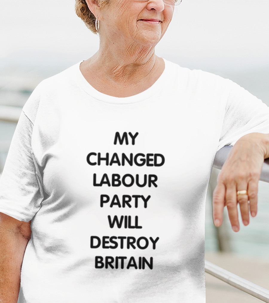 Jeremycordite My Changed Labour Party Will Destroy Britain T-Shirt