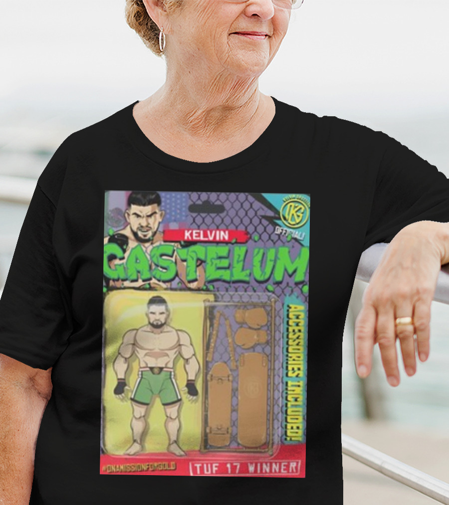 Kelvin Gastelum OnMissionForGold TUF 17 Winner Accessories Included T-Shirt