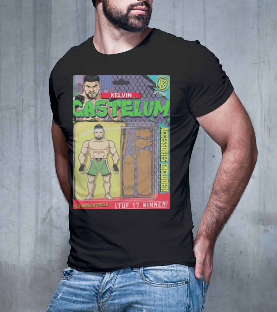 Kelvin Gastelum OnMissionForGold TUF 17 Winner Accessories Included T-Shirt