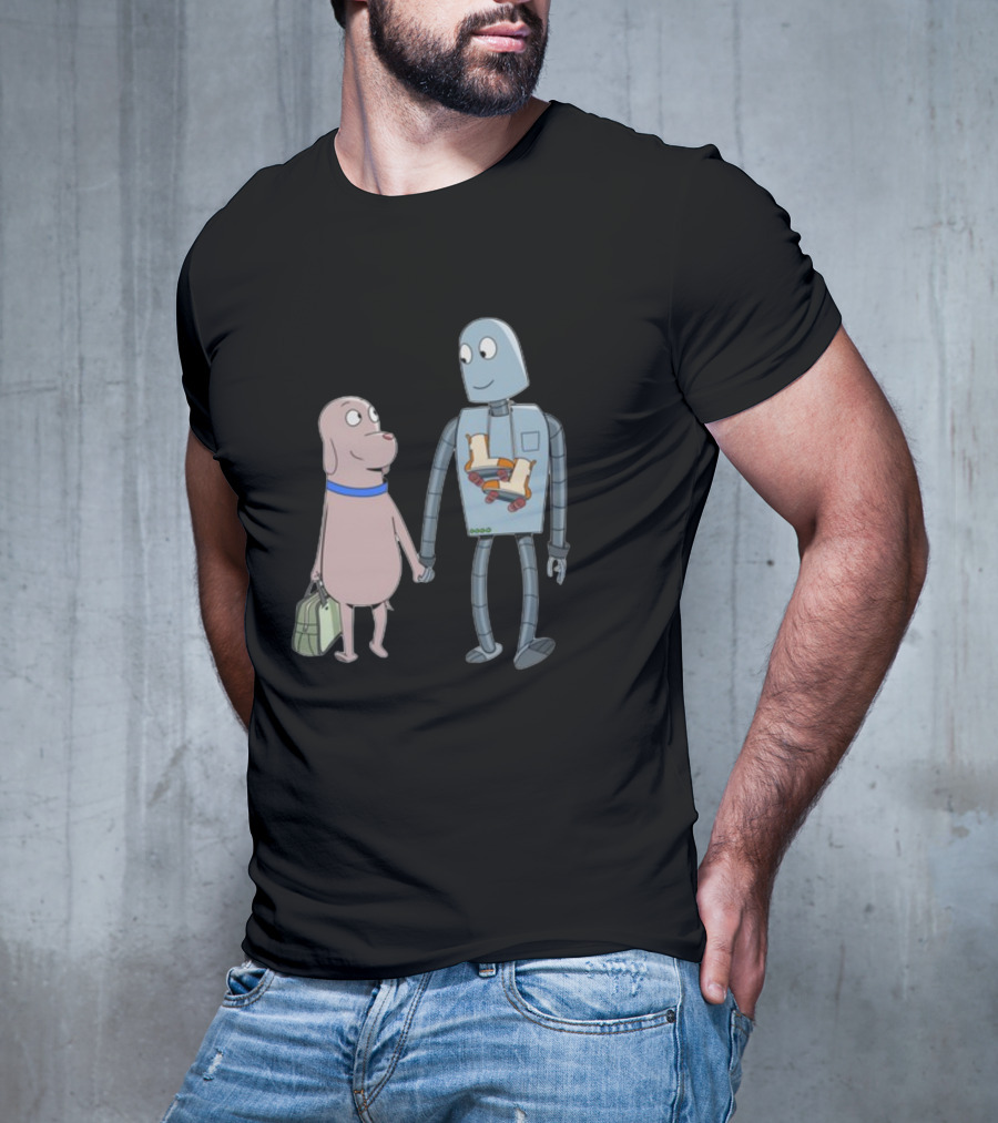 Robot Dreams Dog And Robot Adventure Friends T-Shirt