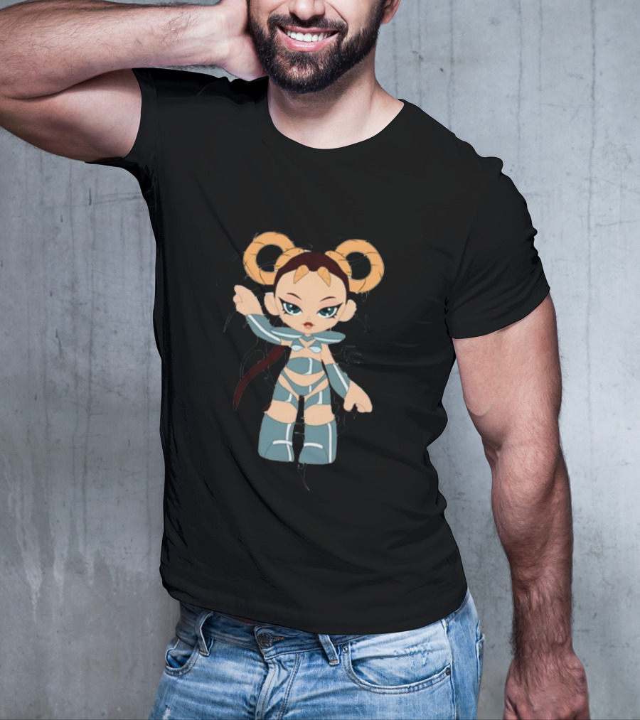Udiscover Playera Las Eras El Dragón Personaje Chibi Estilo Guerrero T-Shirt