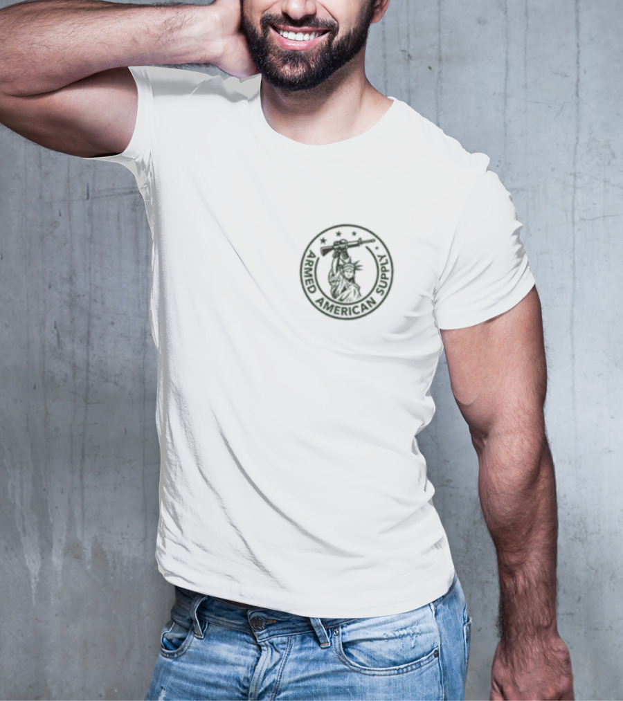 Armed American Supply I Can't Do Both Liberty T-Shirt